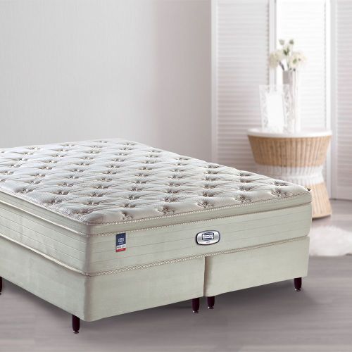 Cama Box + Colchão Simmons Lincoln