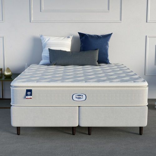 Cama Box + Colchão Simmons New Manhattan