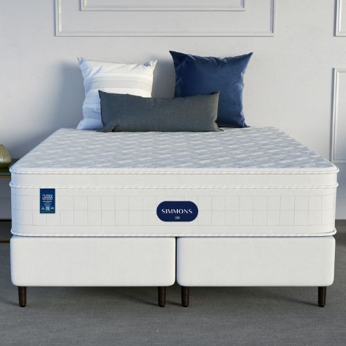 Cama Box + Colchão Simmons Baltimore