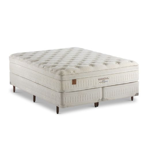 Cama Box + Colchão Simmons Soho