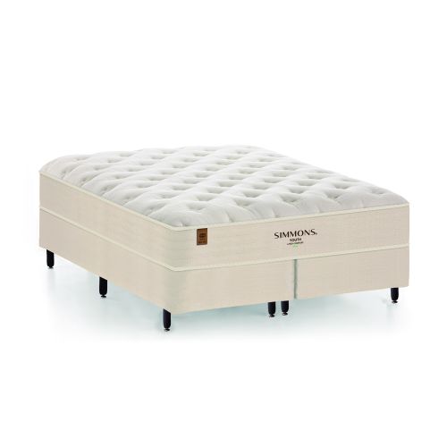 Cama Box + Colchão Simmons Youth